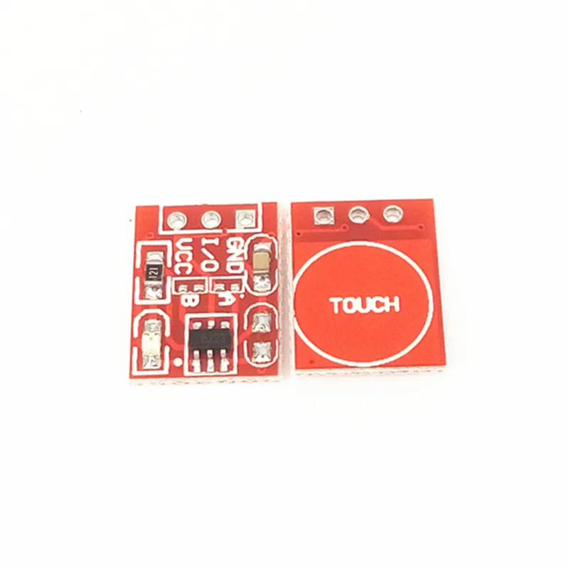 50pcs/lot TTP223 Touch Key Module Self Locking Point Move Capacitive Switch Single Road Reconstruction