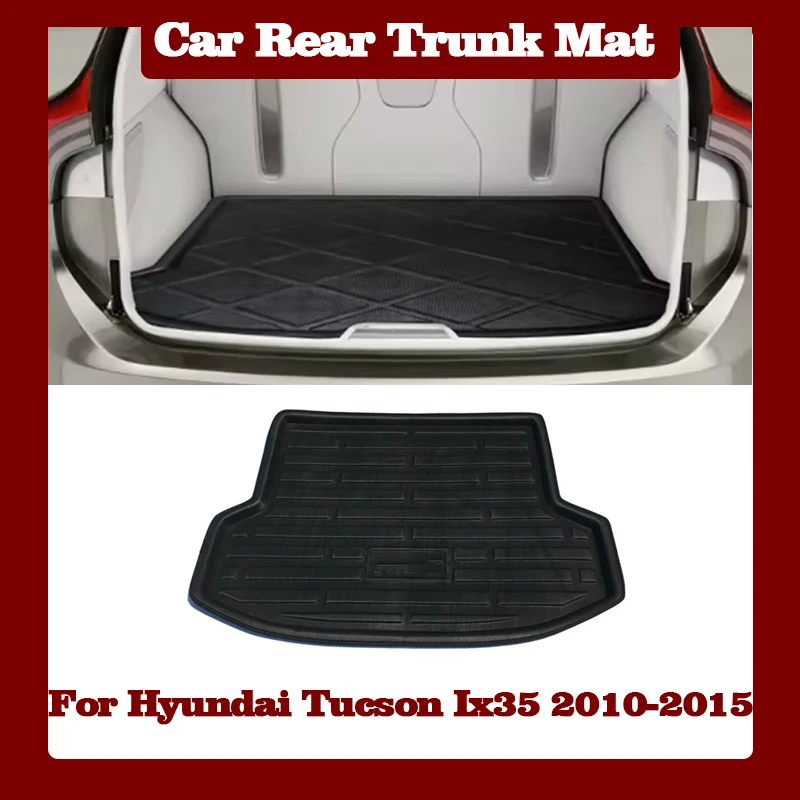 

Car Rear Trunk Mat for Hyundai Tucson Ix35 2010-2015 Luggage Liner Tray Parts Waterproof Anti-slip Tray Floor Pad Auto Parts