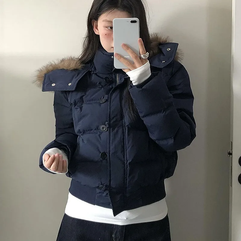 

Осень-зима, женские парки с капюшоном, однотонные женские хлопковые стеганые куртки, утепленная теплая верхняя одежда, женские пальто с воротником-стойкой на молнии