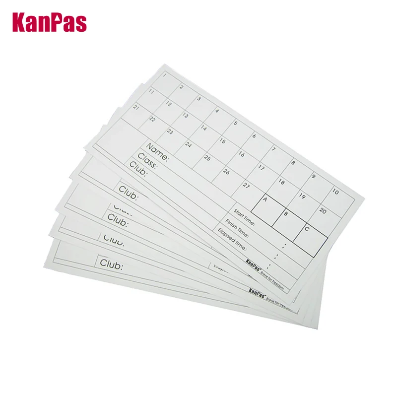 KANPAS Punch card / 50pcs a lot