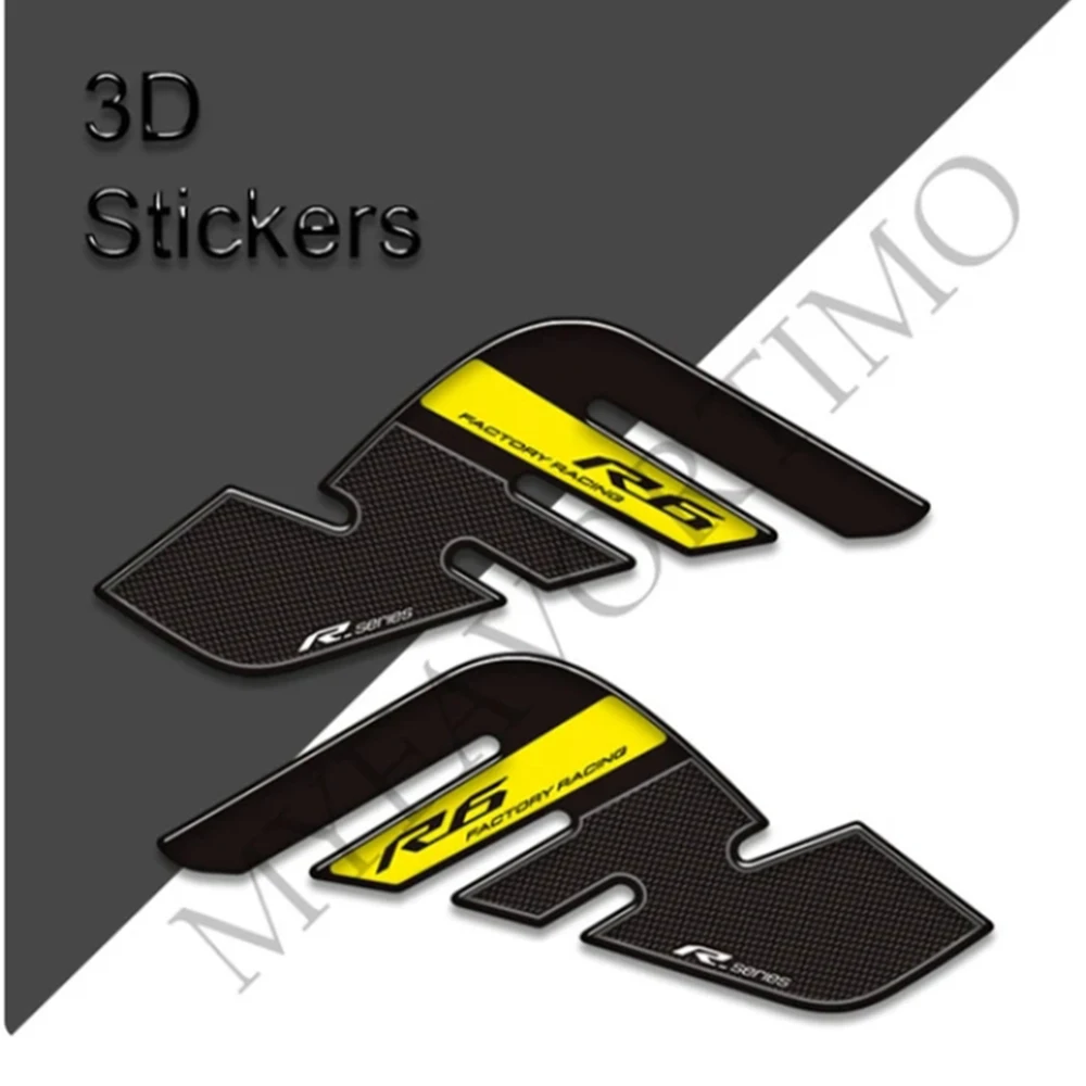 2017 2018 2019 2020 2021 2022 Stickers Decals Protector Tank Pad Side Grips Gas Fuel Oil Kit Knee For YAMAHA YZF-R6 YZF R6 YZFR6