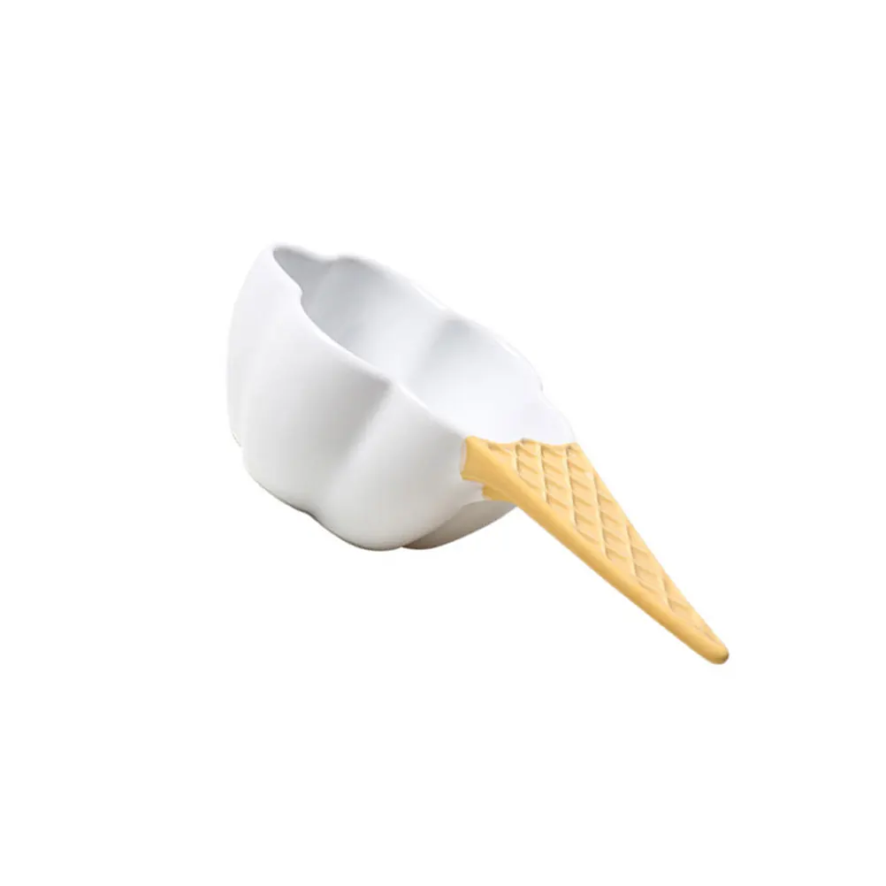 

Ice Cream Bowl Fruit Trifle Bowls Container Decorative Kitchen Ceramic Ceramics Shaped