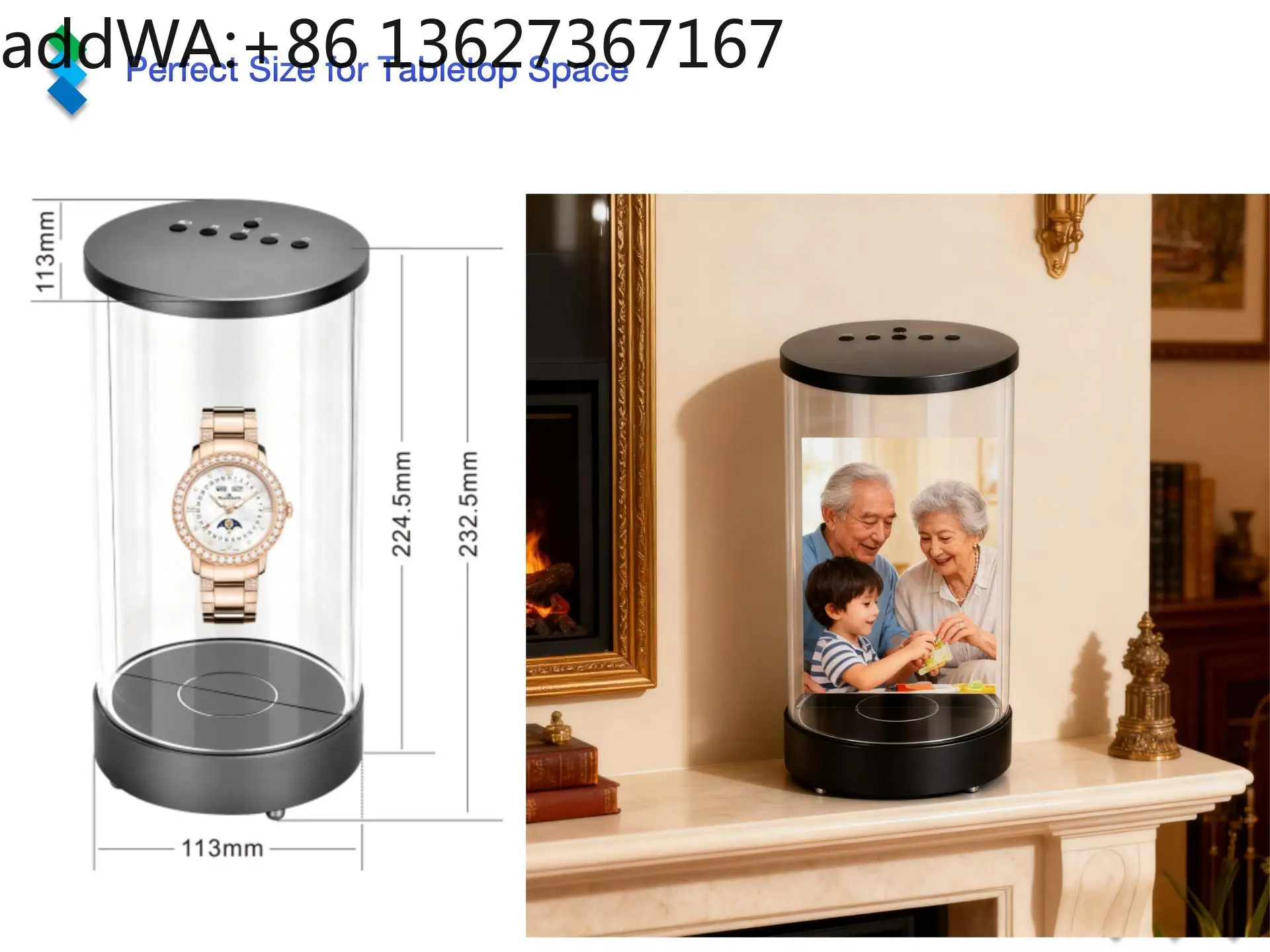 for FYD-09 Dual-language Digital Signage Player 800x1280 Resolution HD Display Advertising Screen for Retail Store Hotel