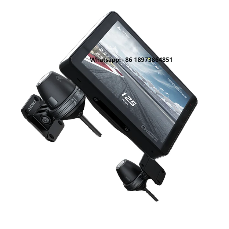 

CHIGEE 3 5inch Motorcycle Dvr Dash Cam Waterproof Motorcycle Water Proof Dash Cam for Motorcycle
