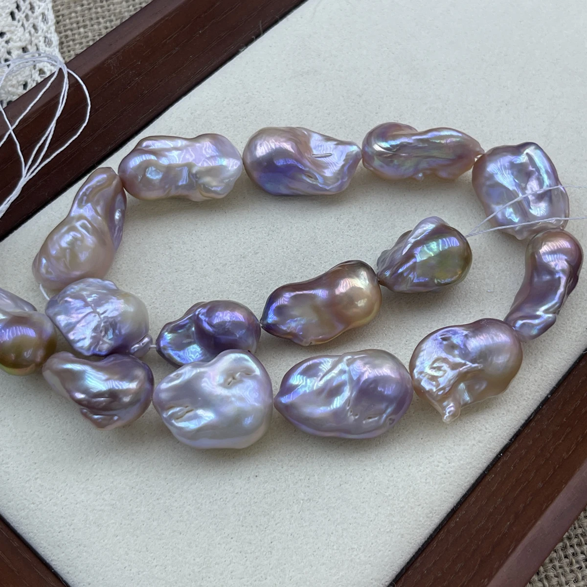 

AAA Natural Freshwater Baroque Pearls Irregular Purple Pearls Loose Beads for Jewelry Making DIY Necklaces Bracelets Accessories