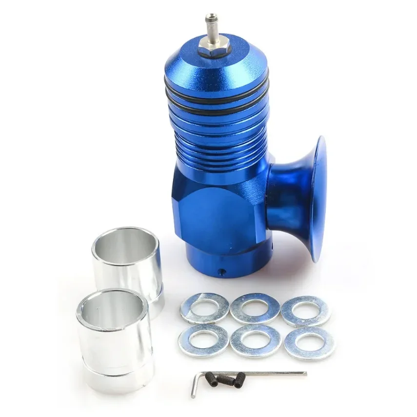 1Set Racing Universal Anodized Turbo Blow Off Valve Kits Unilateral Outlet Pressure Relief Valve Car Modification Accessories