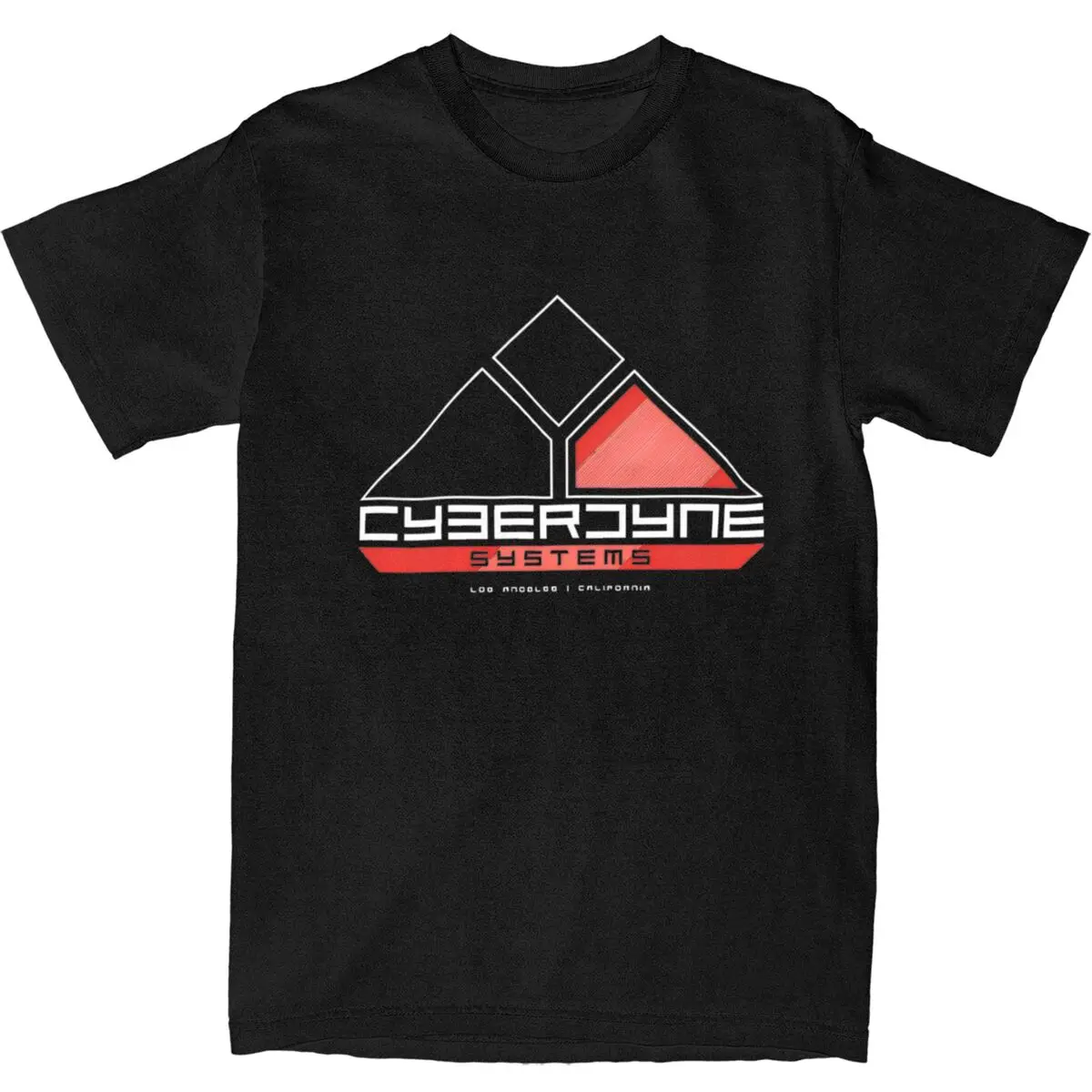 Couple T-Shirt Cyberdyne Systems Red Logo T-Shirts Hip Hop Computer Summer Tee Shirt Y2K Basic Custom DIY Cotton Clothing Gift