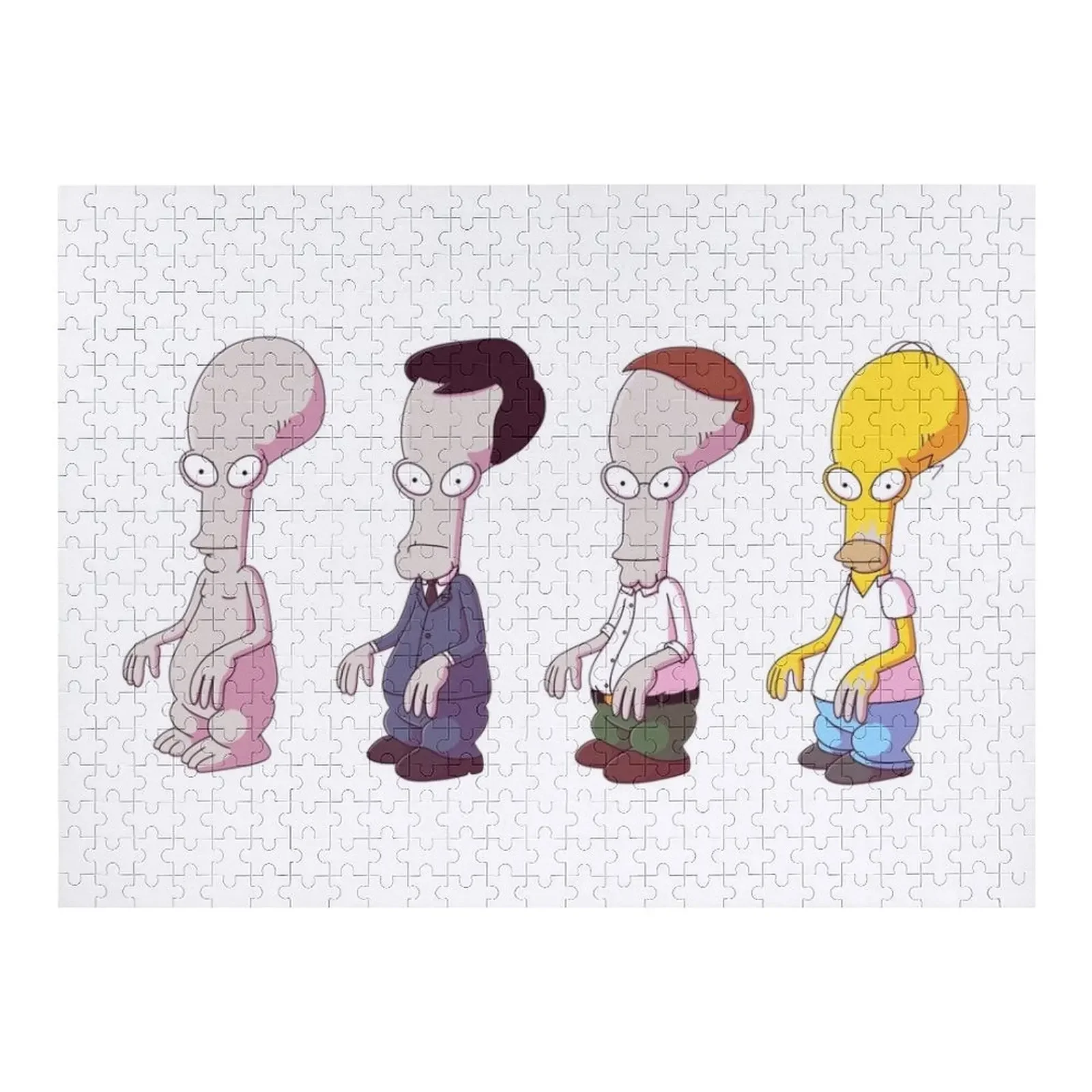 

Four Different Jigsaw Puzzle Personalized Gift Wooden Adults Puzzle