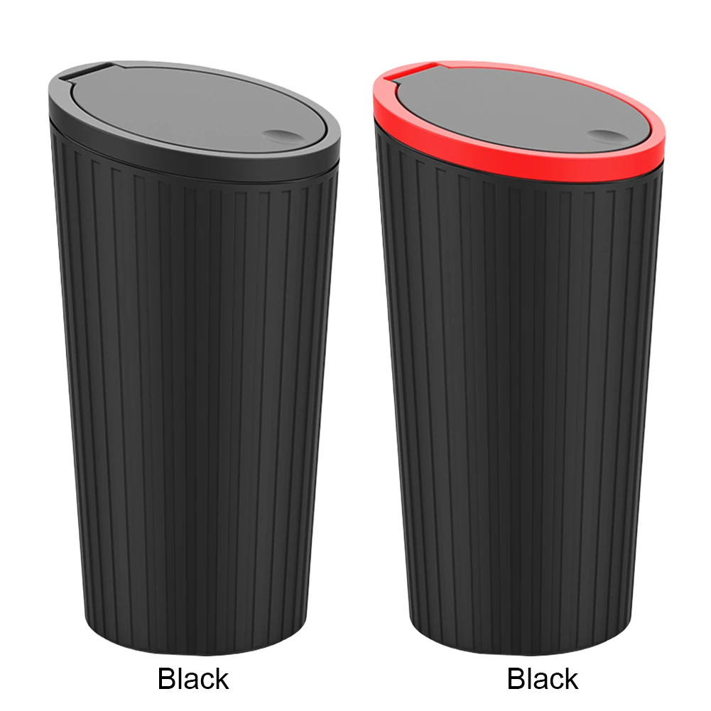 Waterproof Versatile Trash Can Car Trash Can Cup Holder Leakproof Car Interior Rubbish Container Large Capacity Automobile Parts
