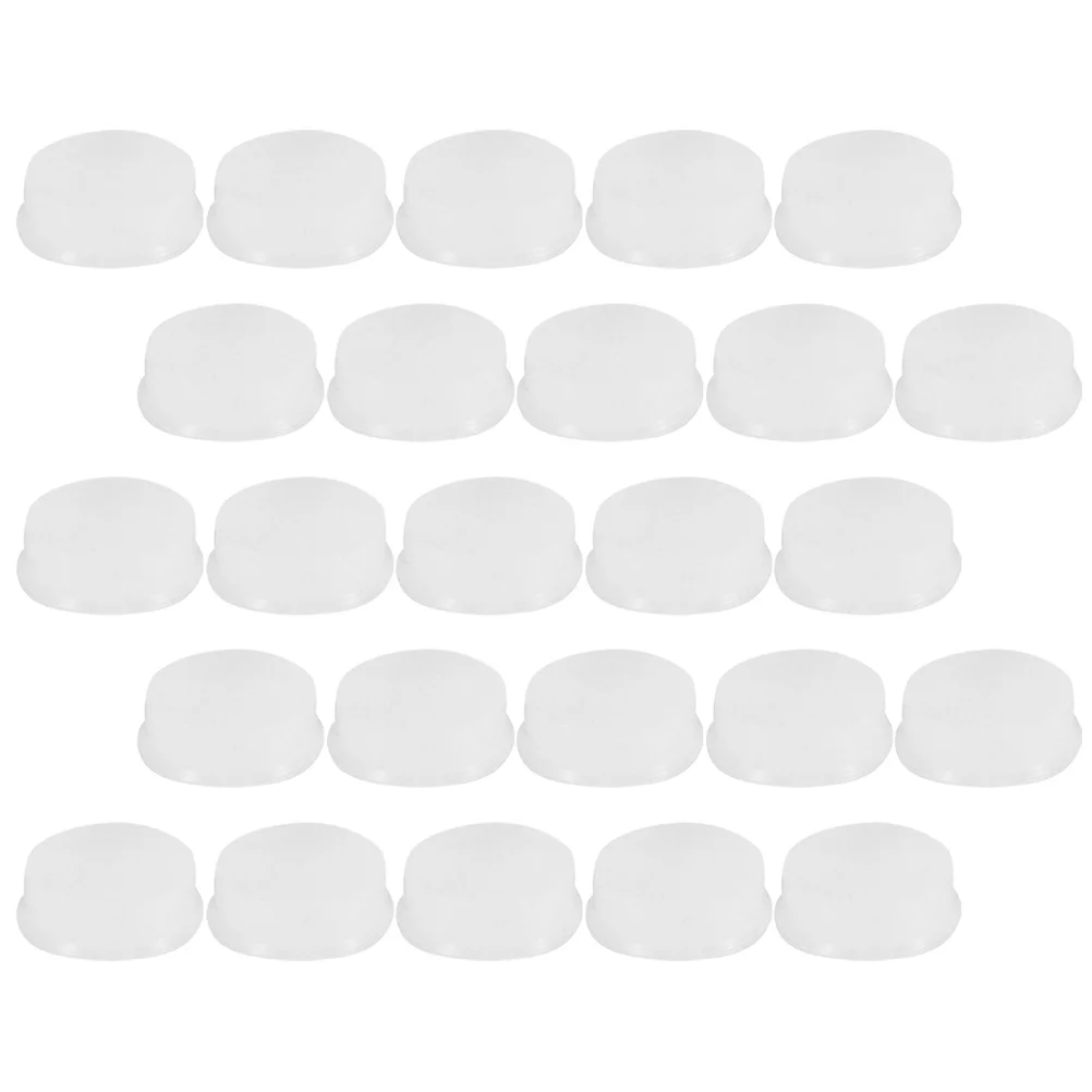 24 pezzi copritastiera per flauto morbido e confortevole uso duraturo tecnologia professionale flauti riparazione tappi chiave tappo per flauto in silicone