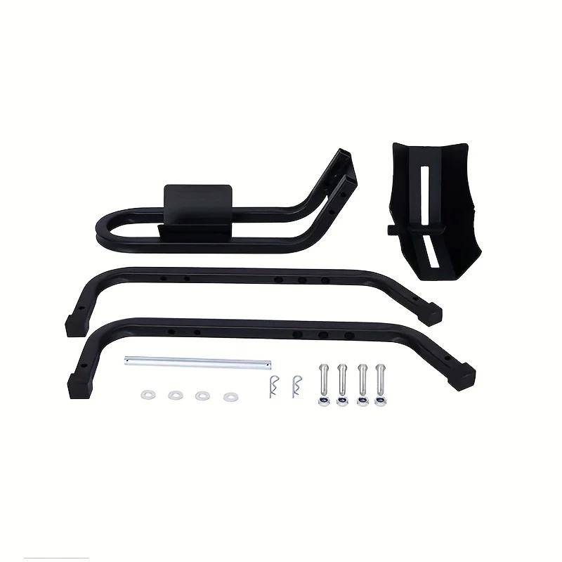 1500 Lbs Heavy Duty Motorcycle Adjustable Front Tire Chock Wheel Stand for 17"-21" Wheels High-Grade Steel Trailer Stand