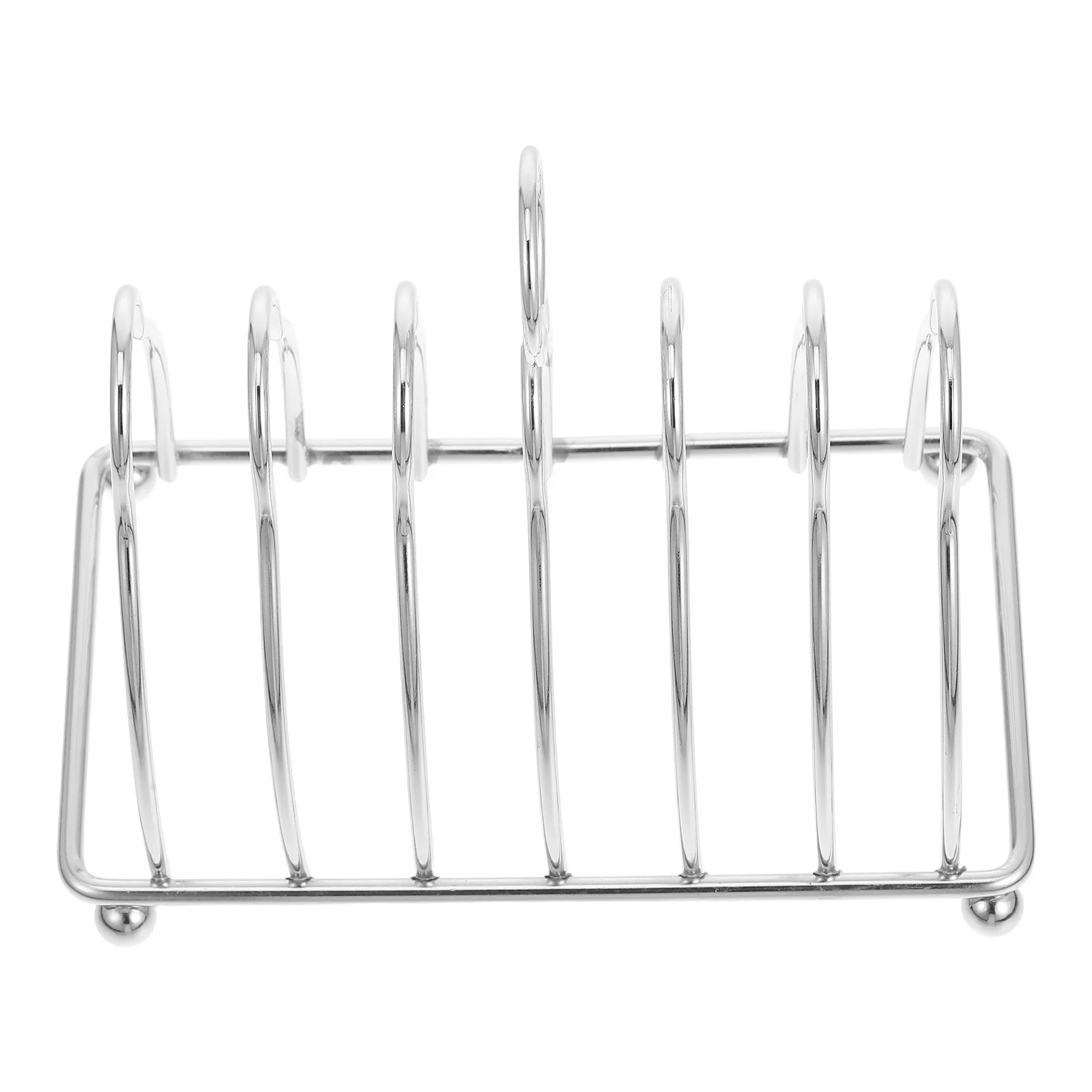 

1pc Stainless Steel Bread Shelf Stand Multilayer Toast Rack For Kitchen Storage Loaf Holder Baking Shelf Metal Storage Rack