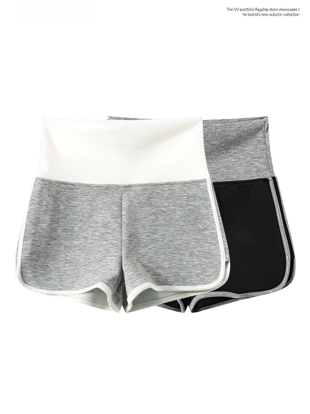 Korean Style High Waist Slit Short Pants Women's Slimming Outdoor Wear Summer Commute Straight Leg Base Layer Trousers
