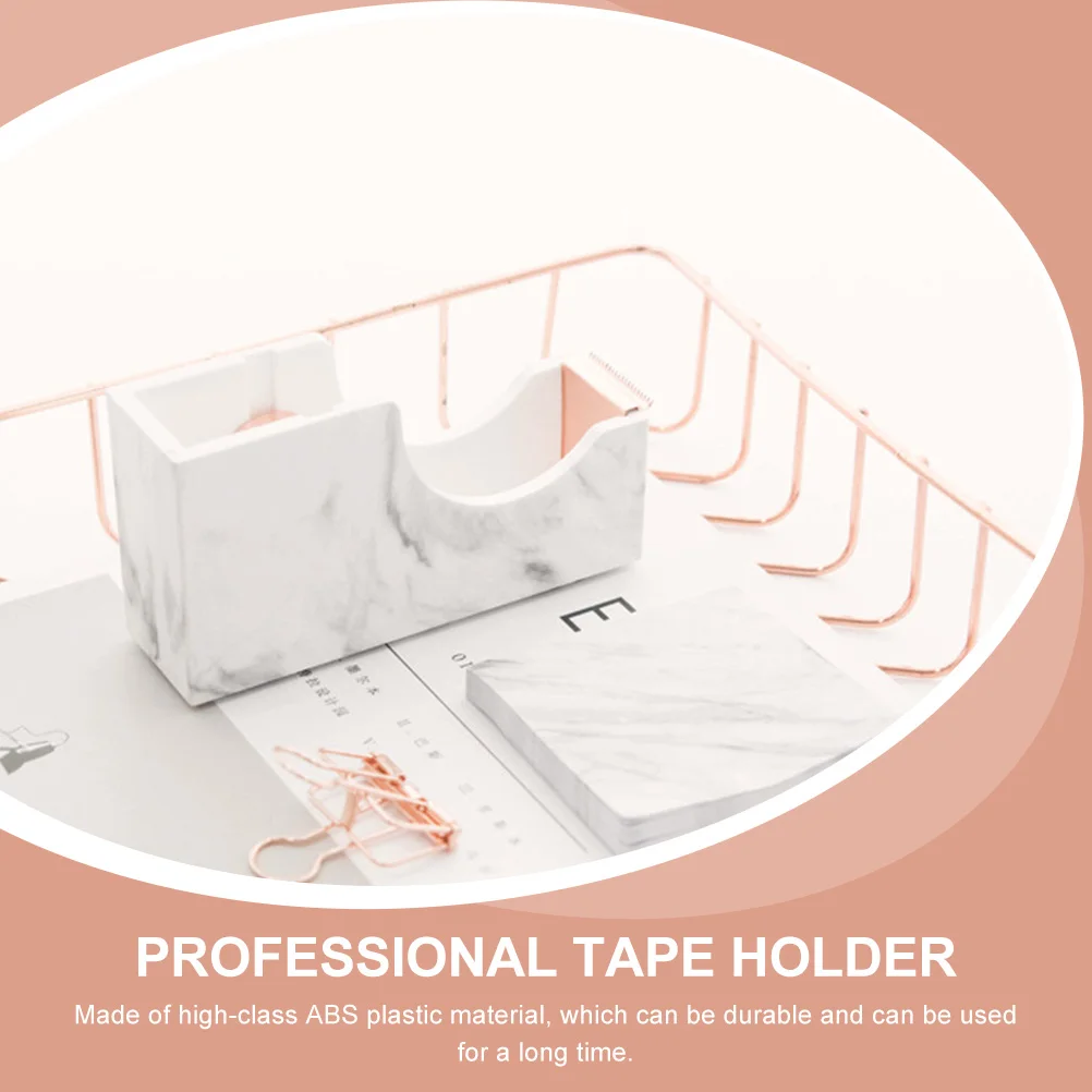 

Cute ABS Plastic Tape Dispenser for Desk Office Home Smooth Edge Stork Embroidery Scissors Washi Masking Holder