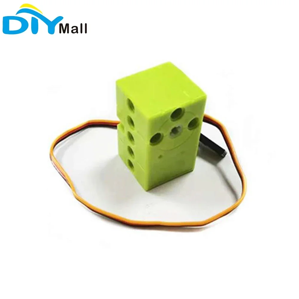 1/2/4pcs Geekservo 360 Degree Continuous Rotation Servo Green 0.7kg 4.8V-6V PWM Control Compatible with Legoeds Blocks Microbit