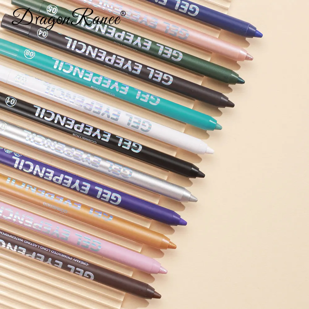 

Multifunctional 10 Color Eyeliner Pencil Long Lasting Pearl Gel Eye Pencil White Matte Lying Silkworm Pen Eye Makeup