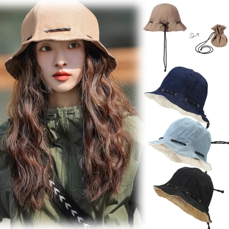 

Многофункциональная регулируемая панама с защитой от солнца UPF, дышащая, для активного отдыха весна-лето, трансформирующаяся в сумку