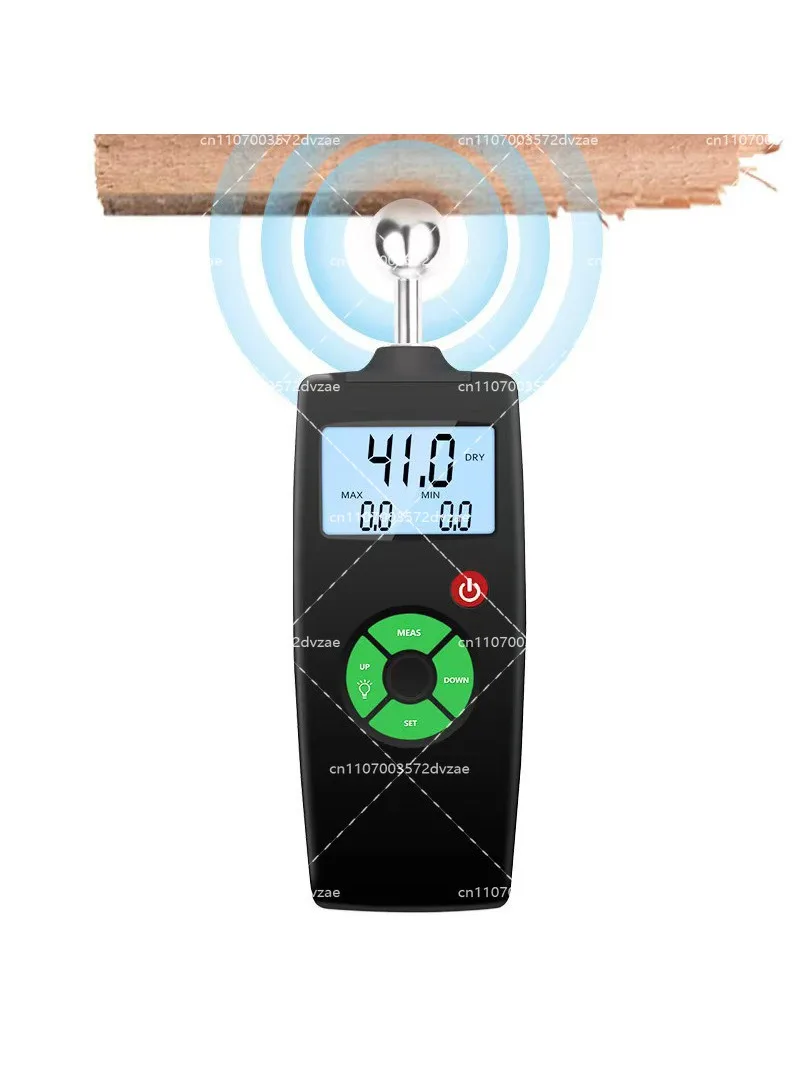 Wall Moisture Meter, Pin Type Wood & Wall Dampness Tester, Humidity Detector for Concrete, Drywall, Plaster