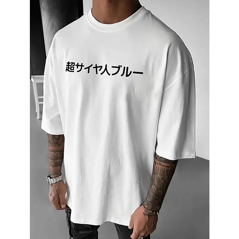 เสื้อยืดลายการ์ตูนดราก้อนบอล เวเจต้า สำหรับฤดูร้อน รุ่นใหม่ สไตล์อเมริกัน ทันสมัย ใส่ได้หลายโอกาส ทรงหลวม สบายๆ เสื้อแขนสั้นสำหรับผู้ชายและเด็ก