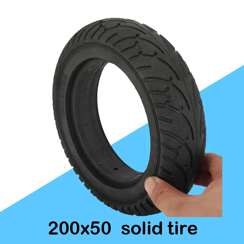 200x50 8X2T Solid tyre 8 inch Non-Pneumatic tire Fit For Electric Self Balancing Hoverboard Scooter Explosion-proof wheel parts