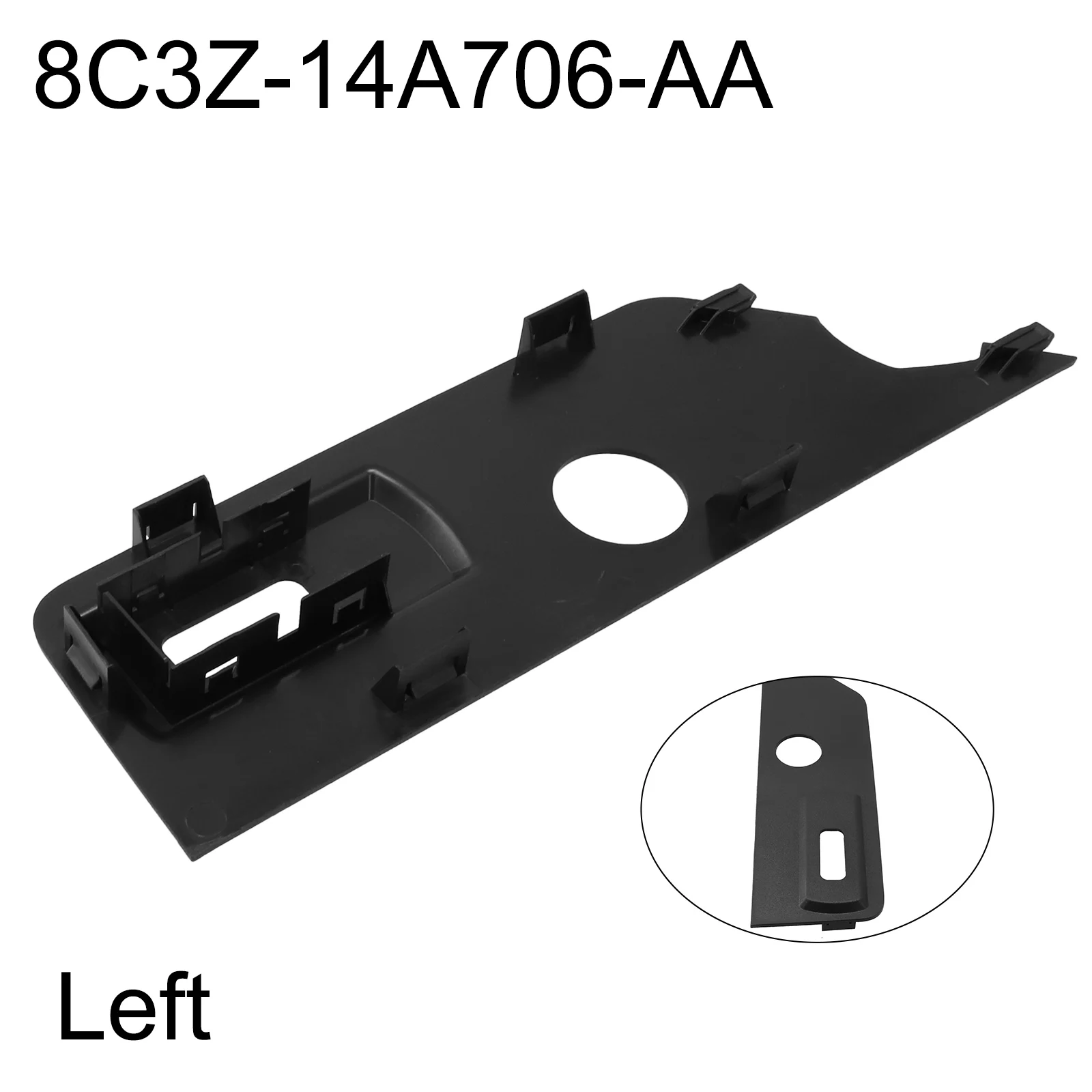 8C3Z-14A706-AA Driver Seat for f-350 for f-450 for f-550 Duty 2008 - 2010 For Ford for f-250 Plastic Seat Shield Cover New