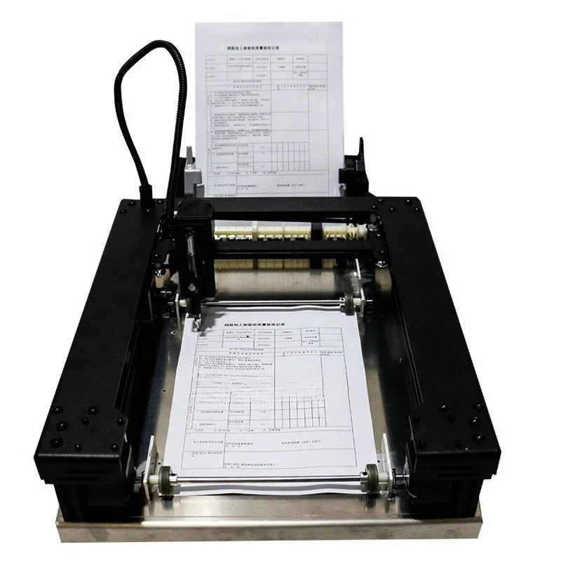 Fully automatic writing robot automatic page turning paper changing typewriter