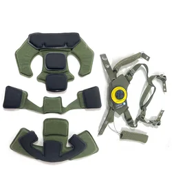 Wendy Helmet Suspension System Helmet Lanyard Sponge cushion FAST MICH Outdoor Hunting BK/DE/RG/RD Helmet Accessies