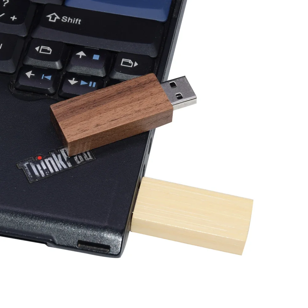 10 قطعة/الوحدة خشبية + صندوق محرك فلاش usb usb ميموري عصا 16 جيجابايت 32 جيجابايت 64 جيجابايت Cle USB التصوير يوم الزفاف u القرص شعار مخصص مجاني #5