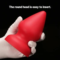 Various Sizes Huge Anal Plug Comfortable Liquid Silicone Butt Plug Strong Suction Cup Anal Dilator Adult Sex Toys for Women Anus - Image 5