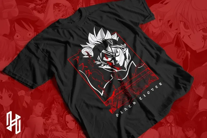 

Black Bulls Anime T-shirt Unisex Lover Shirt, Graphic Anime Tee