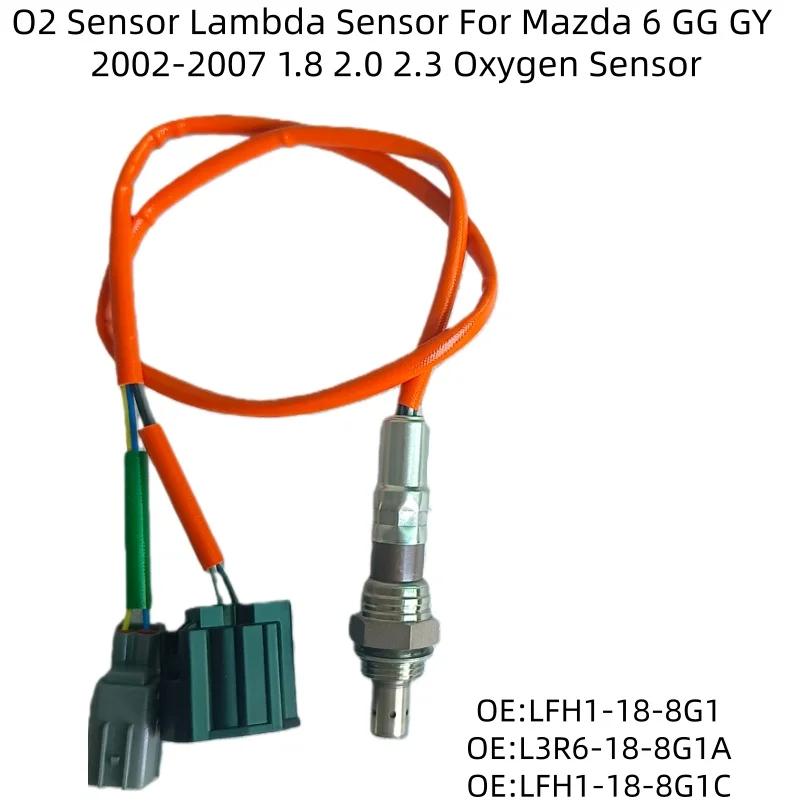 

O2 Sensor Lambda Sensor For Mazda 6 GG GY 2002-2007 1.8 2.0 2.3LFH1-18-8G1 L3R6-18-8G1A LFH1-18-8G1C