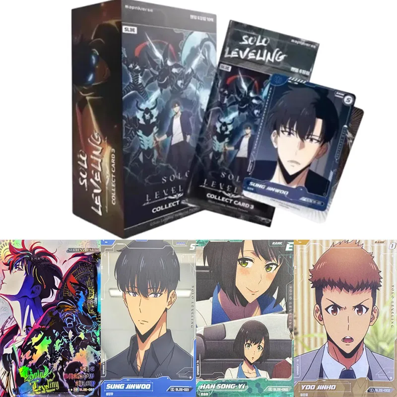 genuine-only-i-level-up-korean-ver-collect-cards-1st-2nd-3rd-limited-edition-sung-jin-woo-anime-tcg-trading-cards-hobby-gift