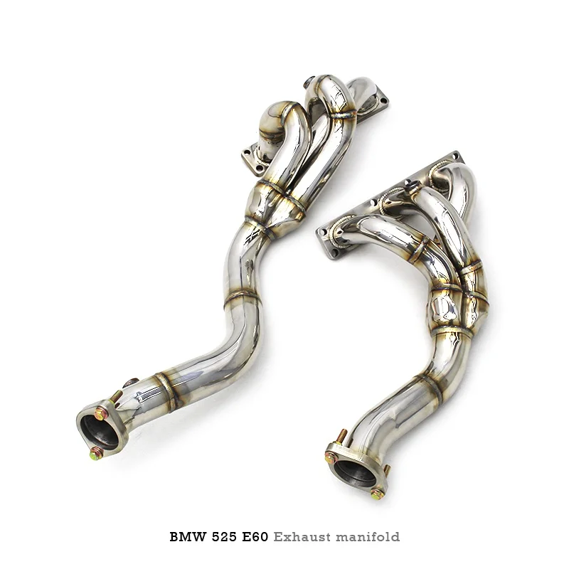 The first section of plantain Exhaust manifold For BMW 525/525i E60 2004-2010 High Performance Exhaust Pipe upgrade Exhaust Down