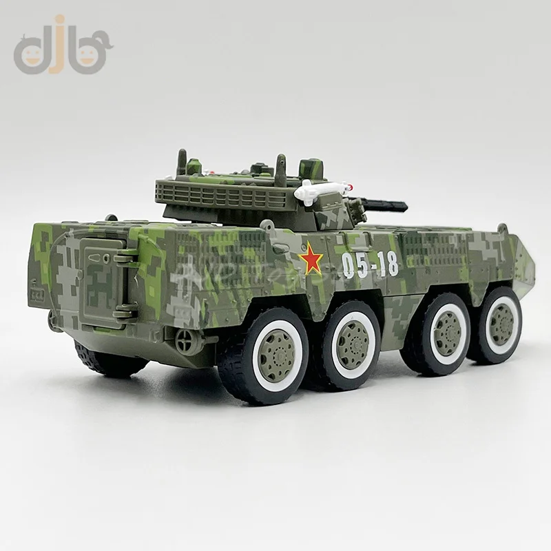 1:50 Diecast Military Model Toy Armored Fighting Vehicle China AFV Pull Back Replica With Sound Lights