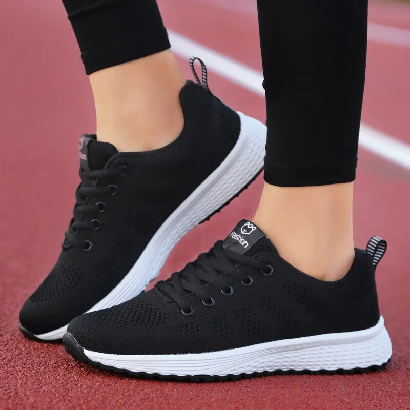 Damesschoenen lichtgewicht hardloopschoenen voor dames sneakers comfortabele sportschoenen jogging tennis