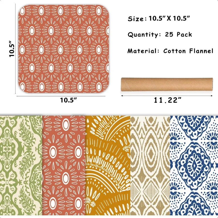 25 عبوة من المناشف الورقية القابلة لإعادة الاستخدام، مناشف ورقية، قماش قطني قابل للغسل لمناشف المطبخ، منتجات بدون نفايات، ورق بديل #2