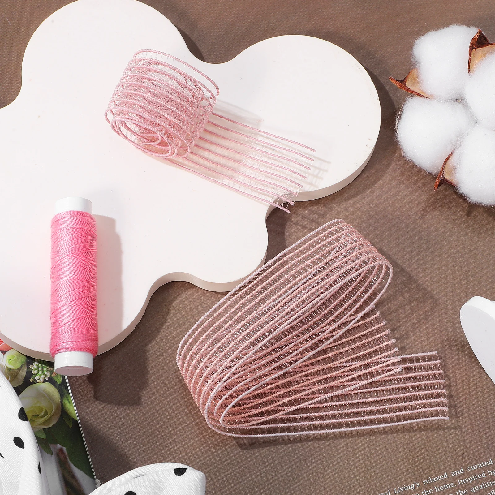 

2Pcs Ballet Pointe Shoes Elastic Bands Reinforced Elasticity Secure Fit Reliable Footwear Ballet Shoe Ribbon Roll