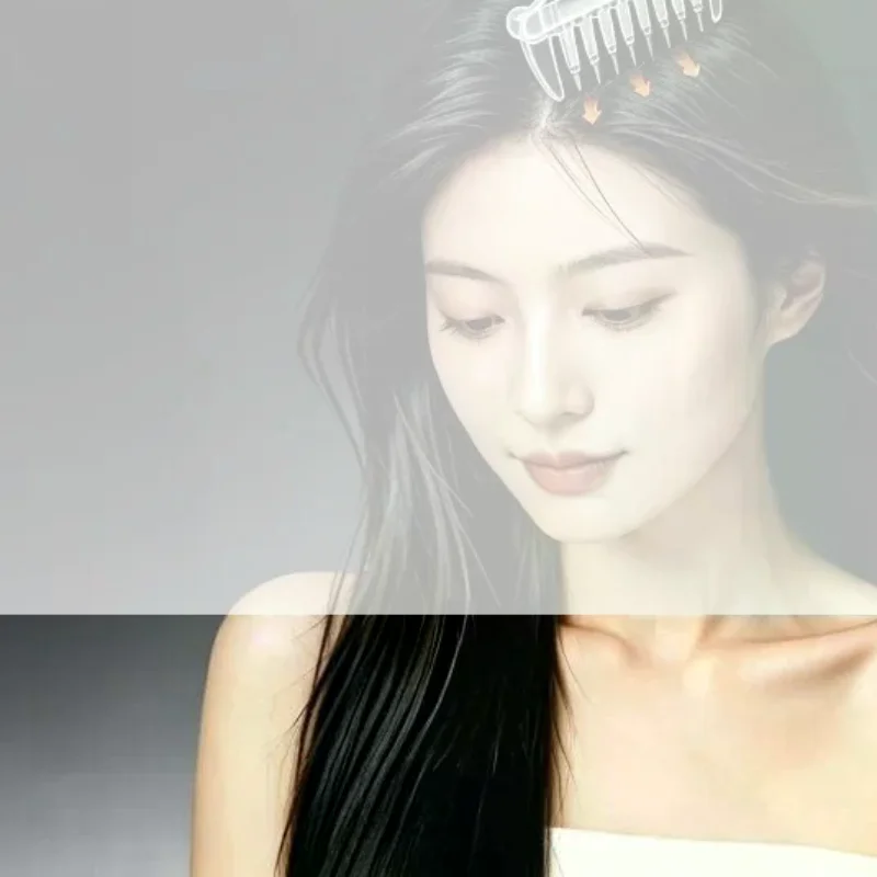 /YOV/Liquid Applicator Comb Precise Dispensing Anti Hair Snagging Scalp Massage For Daily Care Hair Growth Home Travel Scalp
