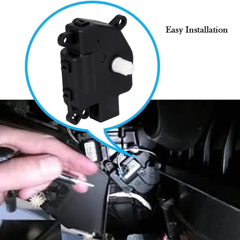 HVAC Blend Door Actuator Heater Temperature Control Actuator for Car A/C Air Conditioner Mode Door Replacement
