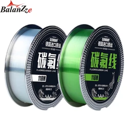 Balanzze Fluorocarbon Line Super Soft Strong Fishing Wires Rope Main Sub-line Nylon Fishing Line Monofilament from Germany