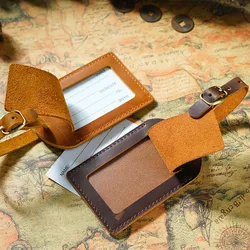 Etichetta per bagagli in pelle bovina per valigia etichette per borse da viaggio per zaini borsa per bagagli borsa per strumenti scolastici etichetta per etichette da viaggio elementi essenziali