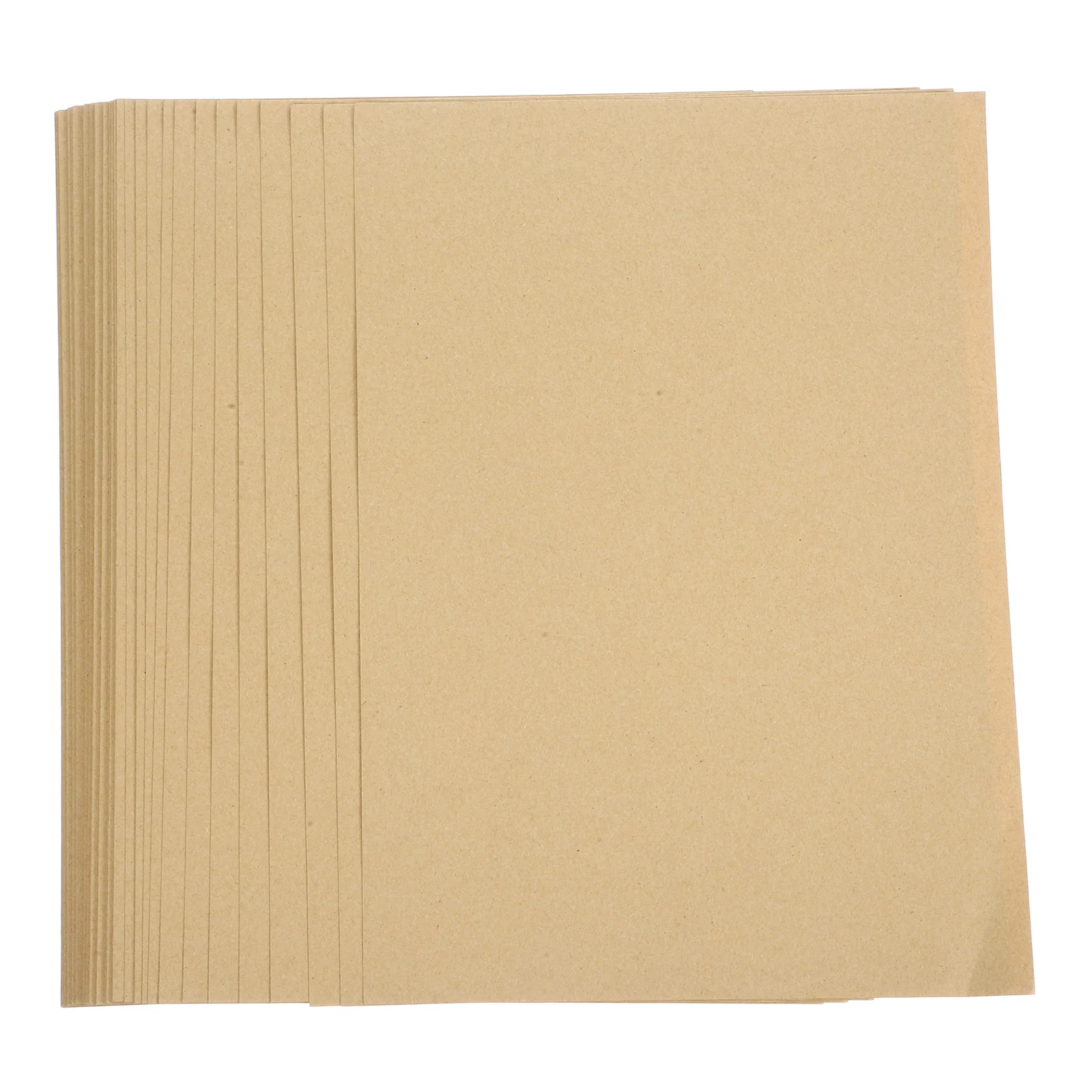 

1 Pack 300Gsm Thick Kraft Paper Sheets A4 Brown Cardstock For Diy Crafts Blank Postcards Scrapbooking Origami Card Paper