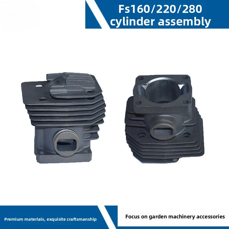 Kit de Pistón y Cilindro de 40 mm para Desbrozadora STIHL FS160 FS220 FS280, Reemplaza 4119 020 1207, Piezas de Motor de Desbrozadora de 2 Tiempos