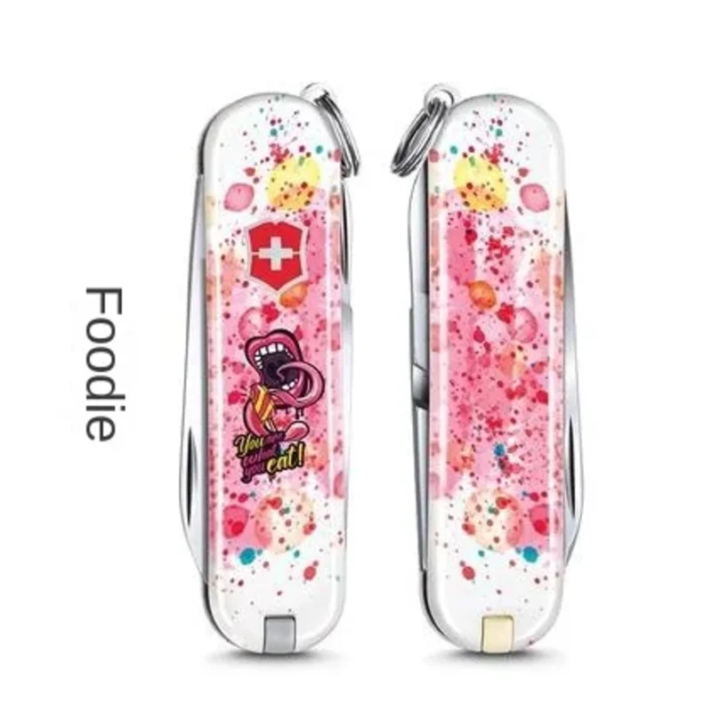 Mini-Modell der Schweizer Armee, modischer Engel, Dämon, bunt, bezaubernd, multifunktionales Klappmesser, Geburtstagsgeschenk