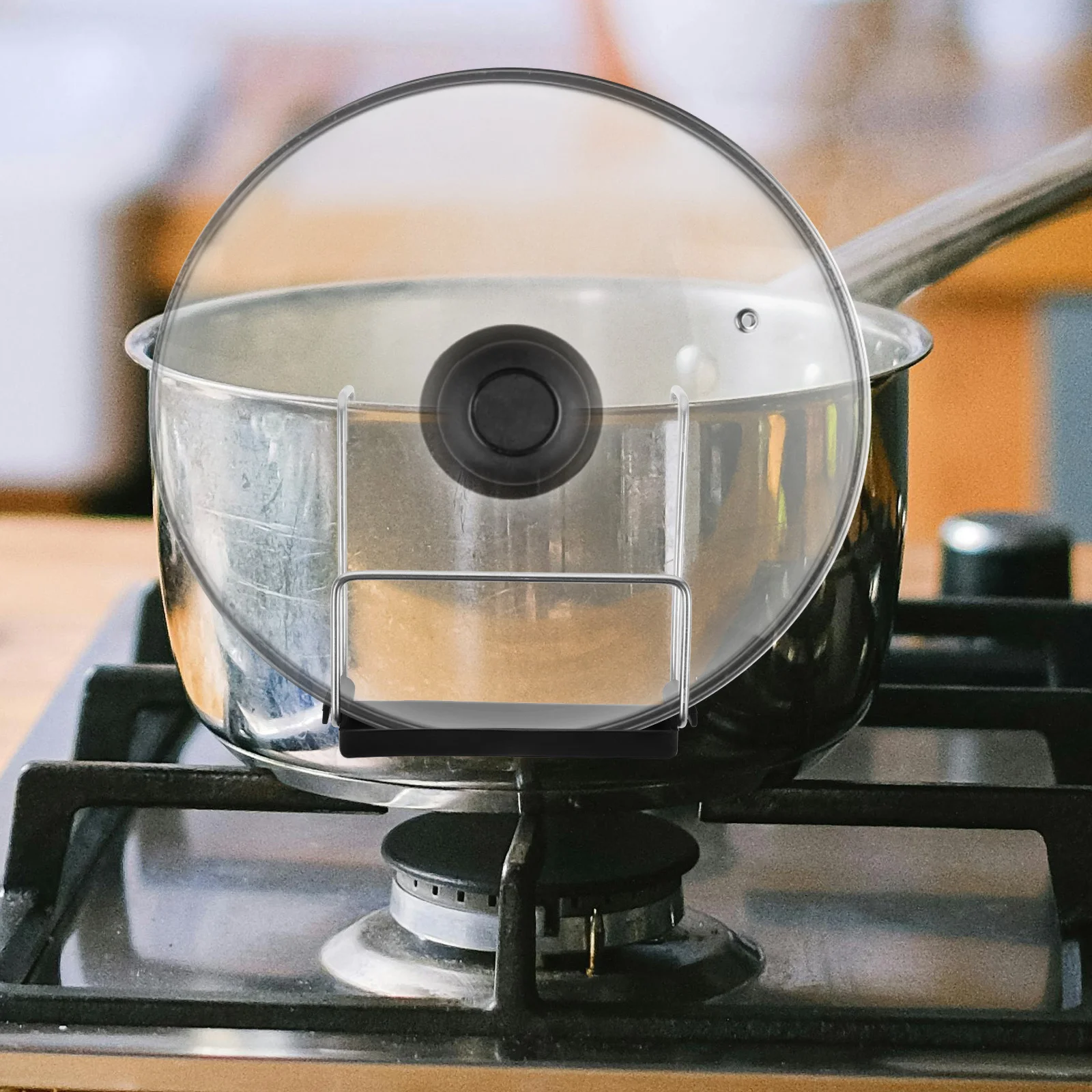 

Lids Rack Only Slow Cooker Heat-resistant Pot Stand Holder Cooking Storage Heavy Duty