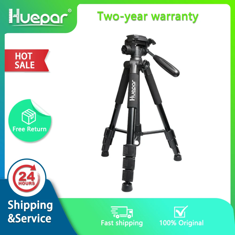 Huepar Multi-function Travel Camera Tripod 56