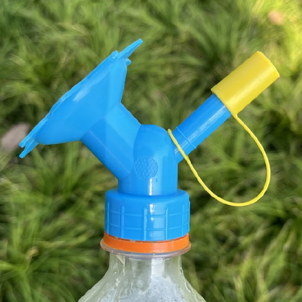 1PC Flower Watering Nozzle Head Garden Watering Kettle Household Small Potted Beverage Bottle Shower Head Random Style