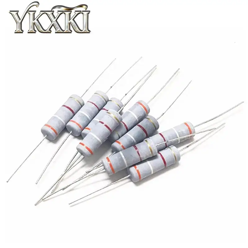 50pcs 2W Carbon Film Resistor 5% 0.1R ~ 10M 10R 22R 33R 100R 220R 330R 1K 2.2K 3.3K 4.7K 10K 22K 47K 100K 1M 100 220 330 ohm
