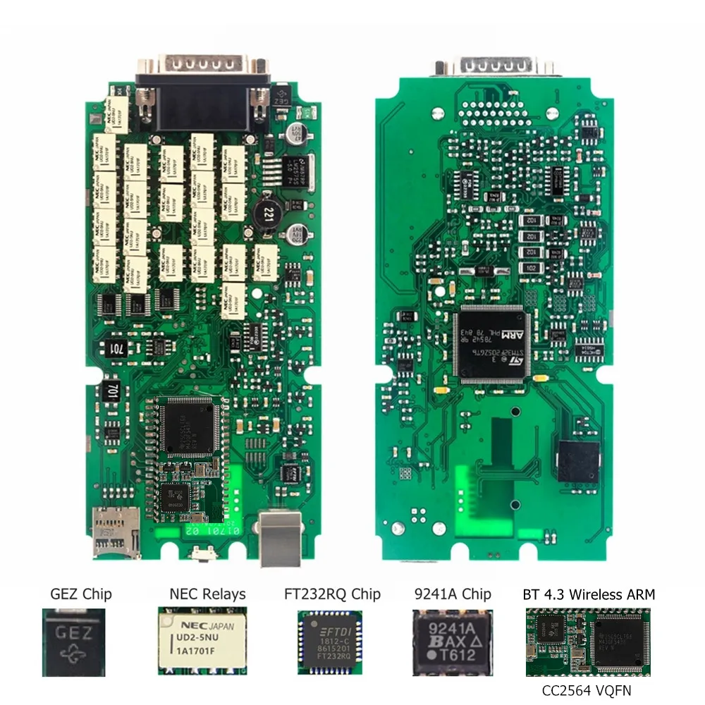 2021.11 Update Firmware NEW VCI Car Repair Tool TCS PRO+ Multidiag BT 4.3 Sigle PCB 9241A 2017/R3 Keygen CAR/TRUCKS