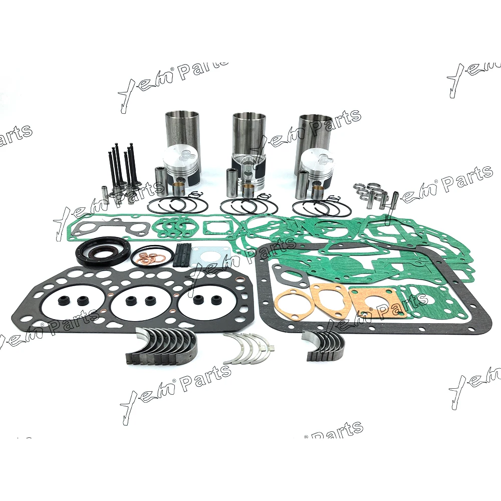 Practical K3M Overhaul Rebuild Kit With Gasket Set Bearing-Valve Train For Mitsubishi engine part